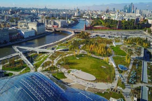 Công viên Zaryadye - Lá phổi xanh hiện đại giữa lòng Moscow