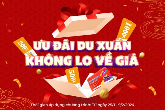 [Vietnamtourism - Hanoi] - Ưu Đãi Du Xuân - Không Lo Về Giá