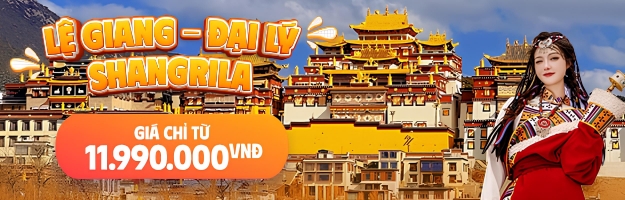 Tour du lịch Đại Lý - Lệ Giang - Shangrila 