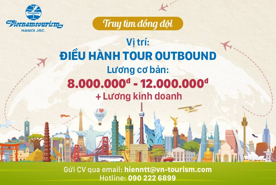 Tuyển Nhân Viên Điều Hành Tour OutBound