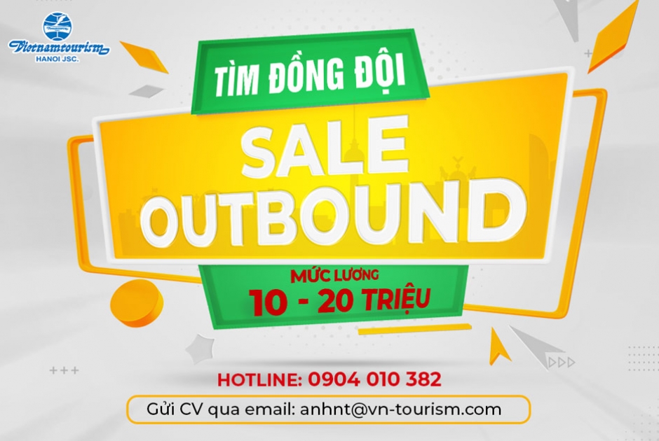 Tuyển nhân viên Sale Outbound (Lương Hấp Dẫn)