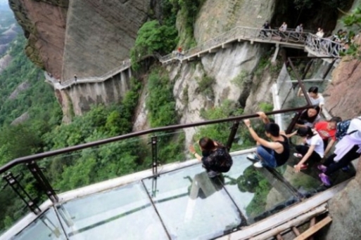 Sạn Đạo Kính - Cầu kính skywalk hot hit ở Trương Gia Giới