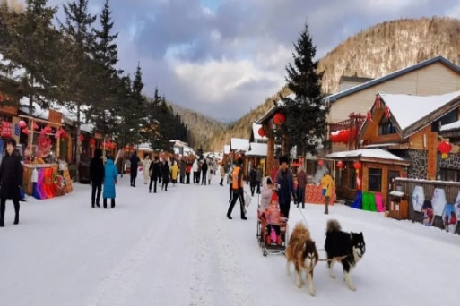 Phố Xueyun - Con phố đẹp như tranh vẽ ở Cáp Nhĩ Tân