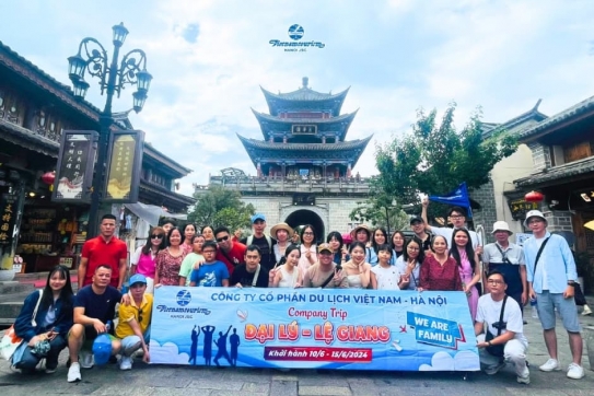 Vietnamtourism - Hanoi tổ chức Company trip tới Đại Lý - Lệ Giang