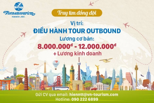 Tuyển Nhân Viên Điều Hành Tour OutBound