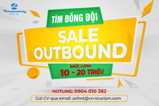 Tuyển nhân viên Sale Outbound (Lương Hấp Dẫn)