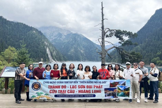 Chương trình Famtrip đến cửu trại câu cùng Vietnamtourism-HaNoi