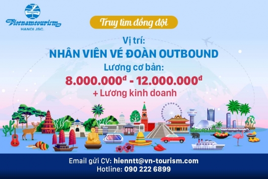 Tuyển Nhân Viên Vé Đoàn Outbound