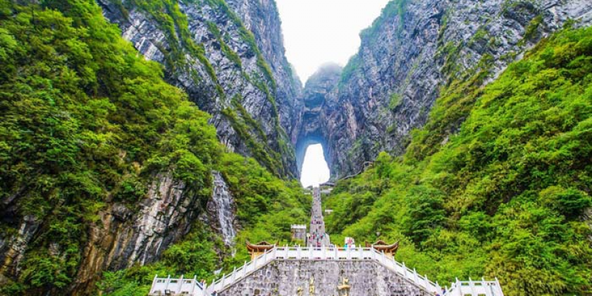 thiên môn sơn tour trung quốc T11