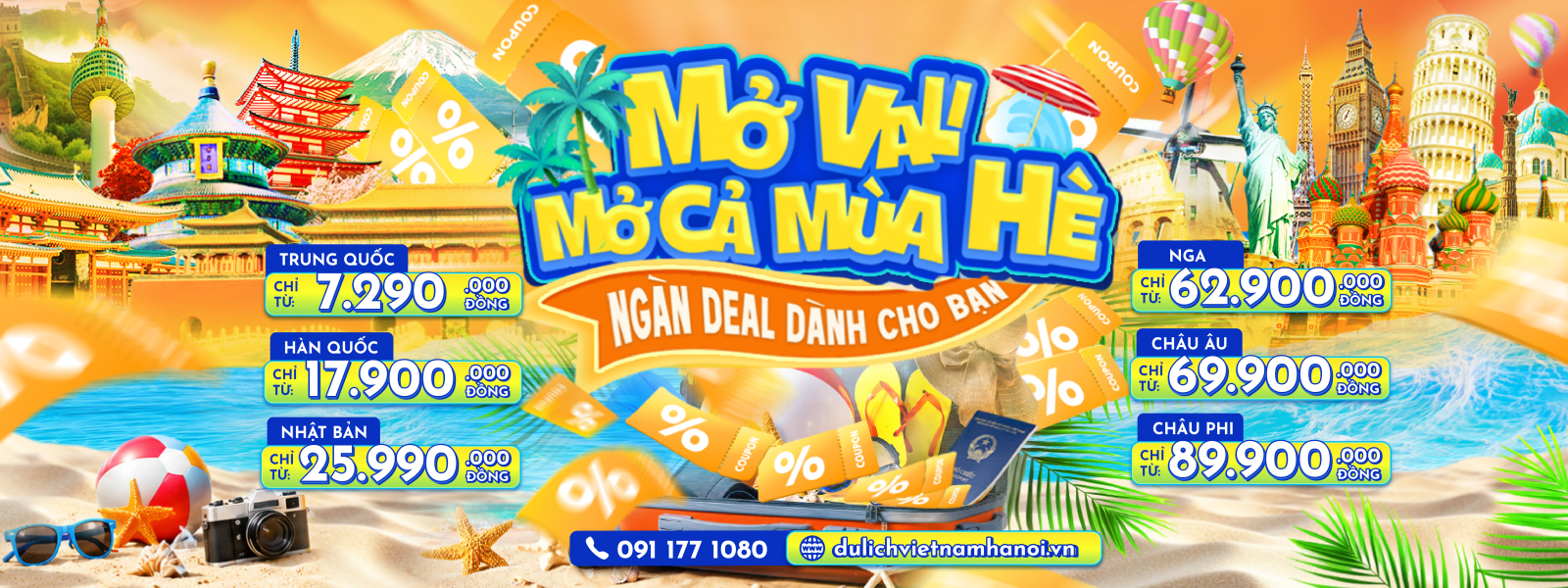Mùa hè rực rỡ - Vi Vu hết cỡ