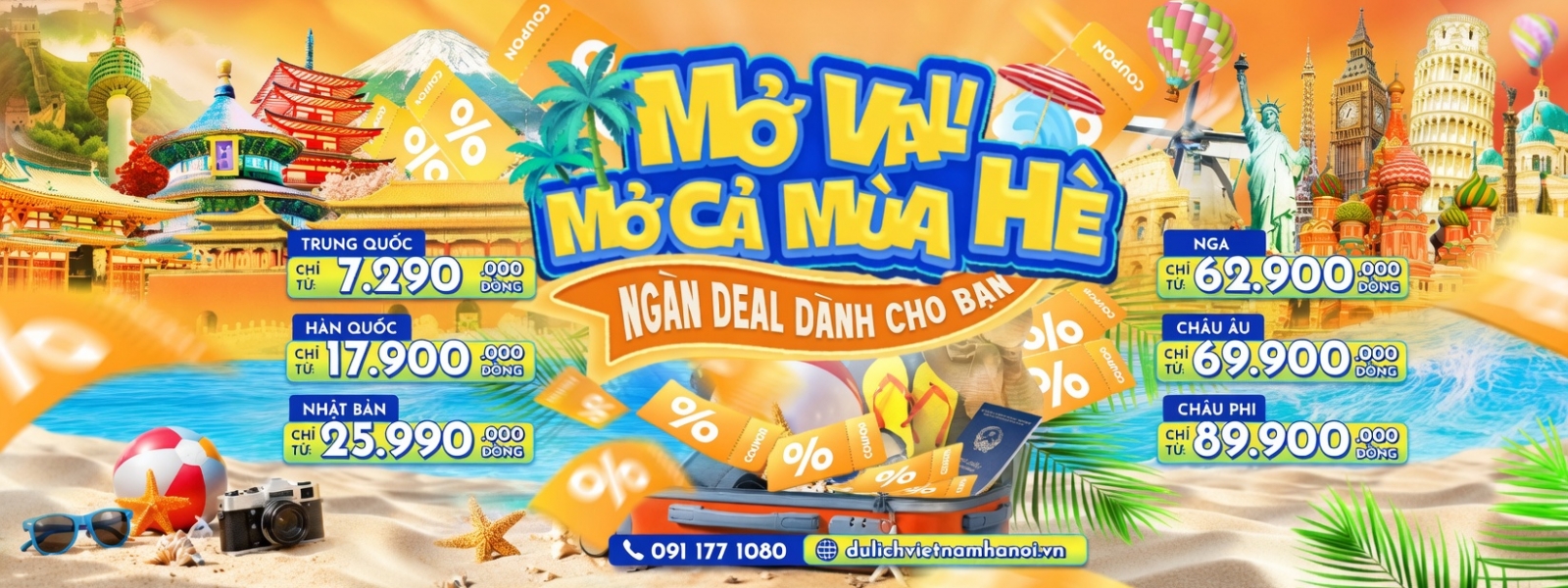 Mùa hè rực rỡ - Vi Vu hết cỡ
