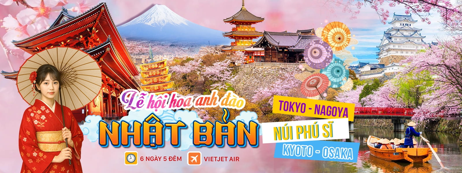 Tour nhật bản hoa anh đào