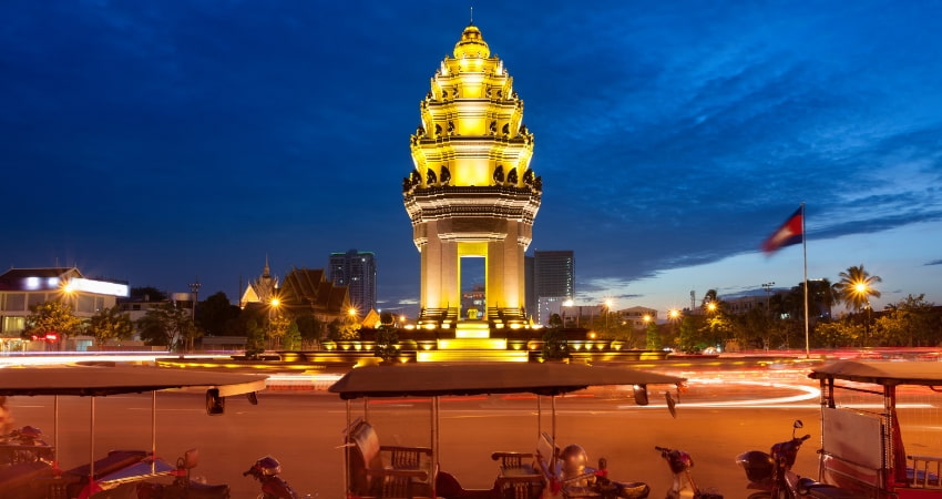 vẻ đẹp thủ đô Phnom Penh