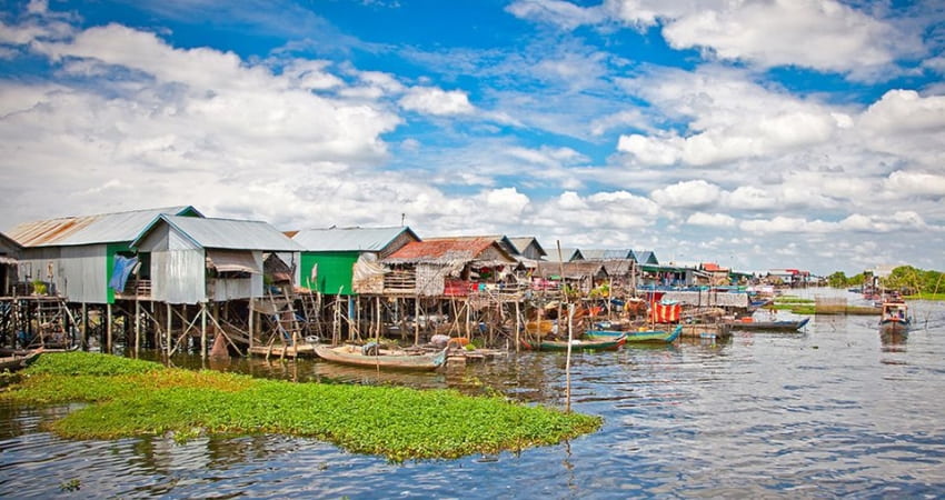 Khám phá vẻ đẹp biển hồ Campuchia