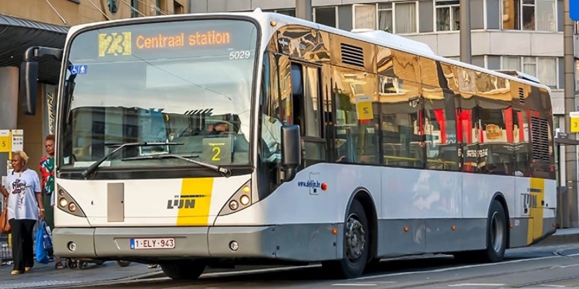 xe bus ở Bỉ