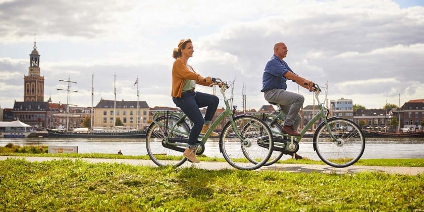 đạp xe ở Hà Lan