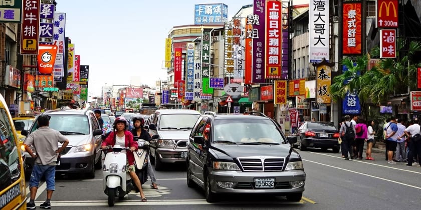 Thuê xe tự lái Đài Loan