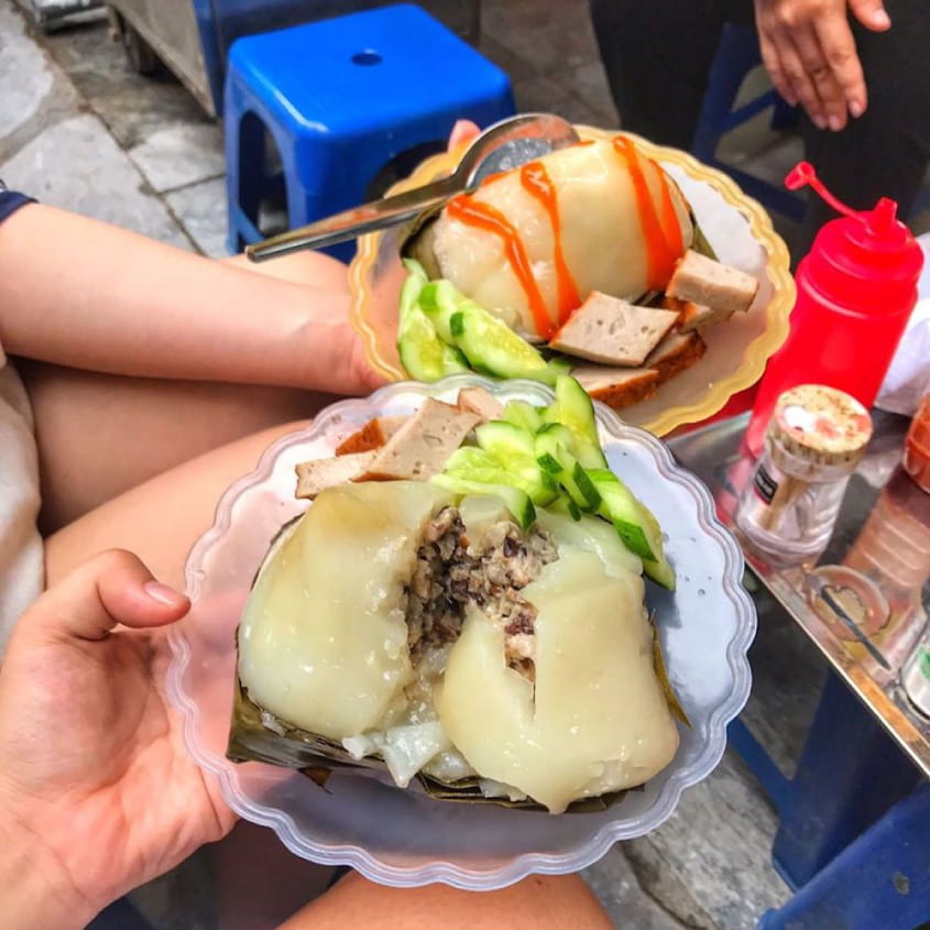 Bánh giò chợ Nguyễn Công Trứ