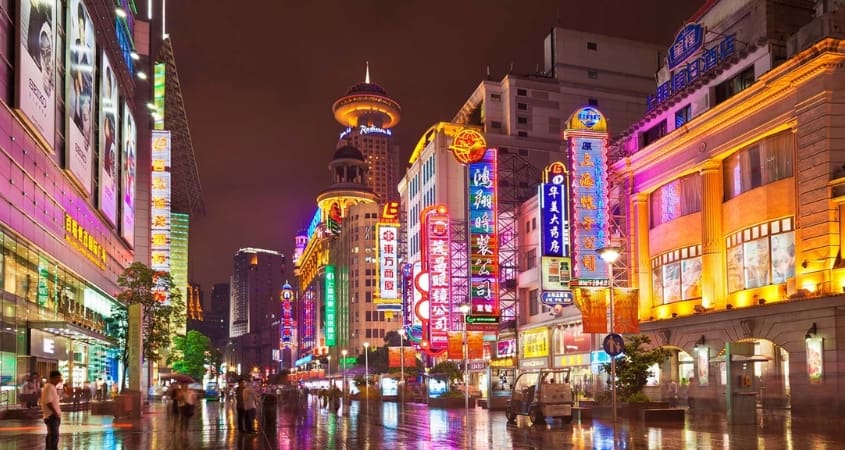 Con phố Nam Kinh, Thượng Hải 