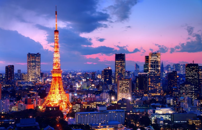 Tháp Tokyo - điểm tham quan ấn tượng nhất ở Nhật Bản