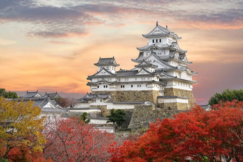 Lâu đài Himeji - "Lâu đài cò trắng" ở Nhật Bản