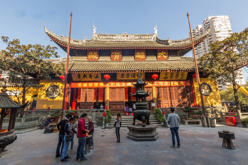 Chùa Phật Ngọc ở Thượng Hải 