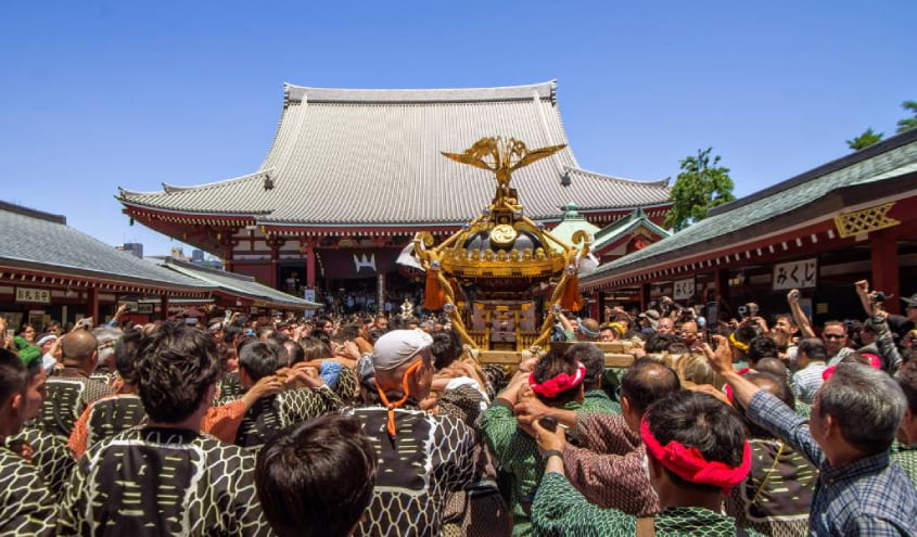 Lễ hội Thần đạo Sanja Matsuri 