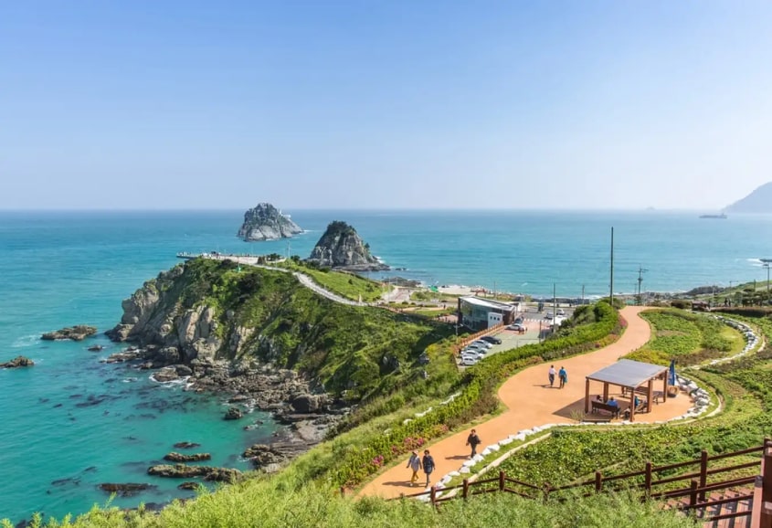Tham quan các hòn đảo ở bờ biển phía Nam Hàn Quốc 