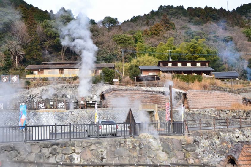 Suối nước nóng Beppu Nhật Bản 