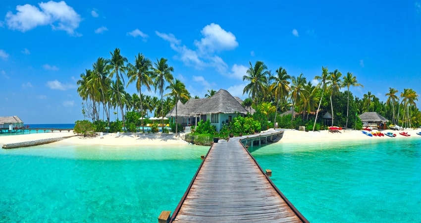 khu nghỉ dưỡng Maldives