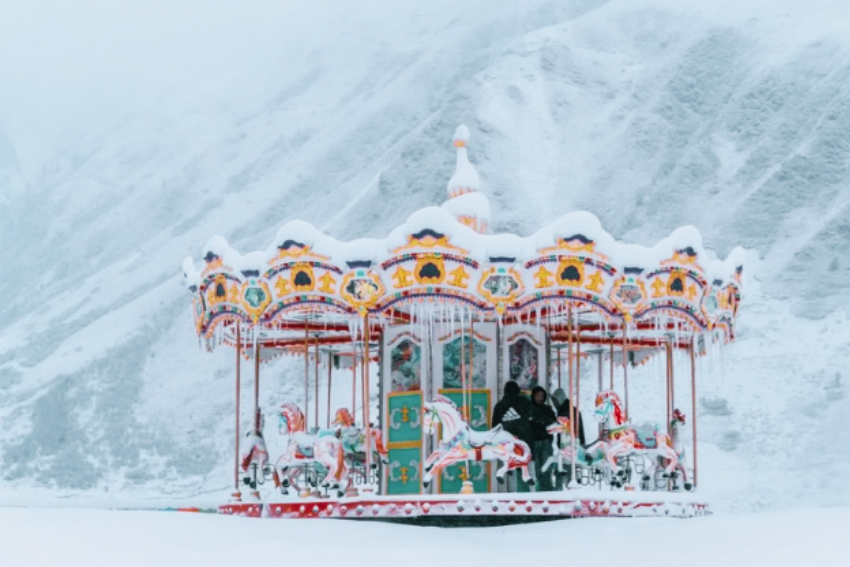 Carousel đường trượt Gia Cô Sơn