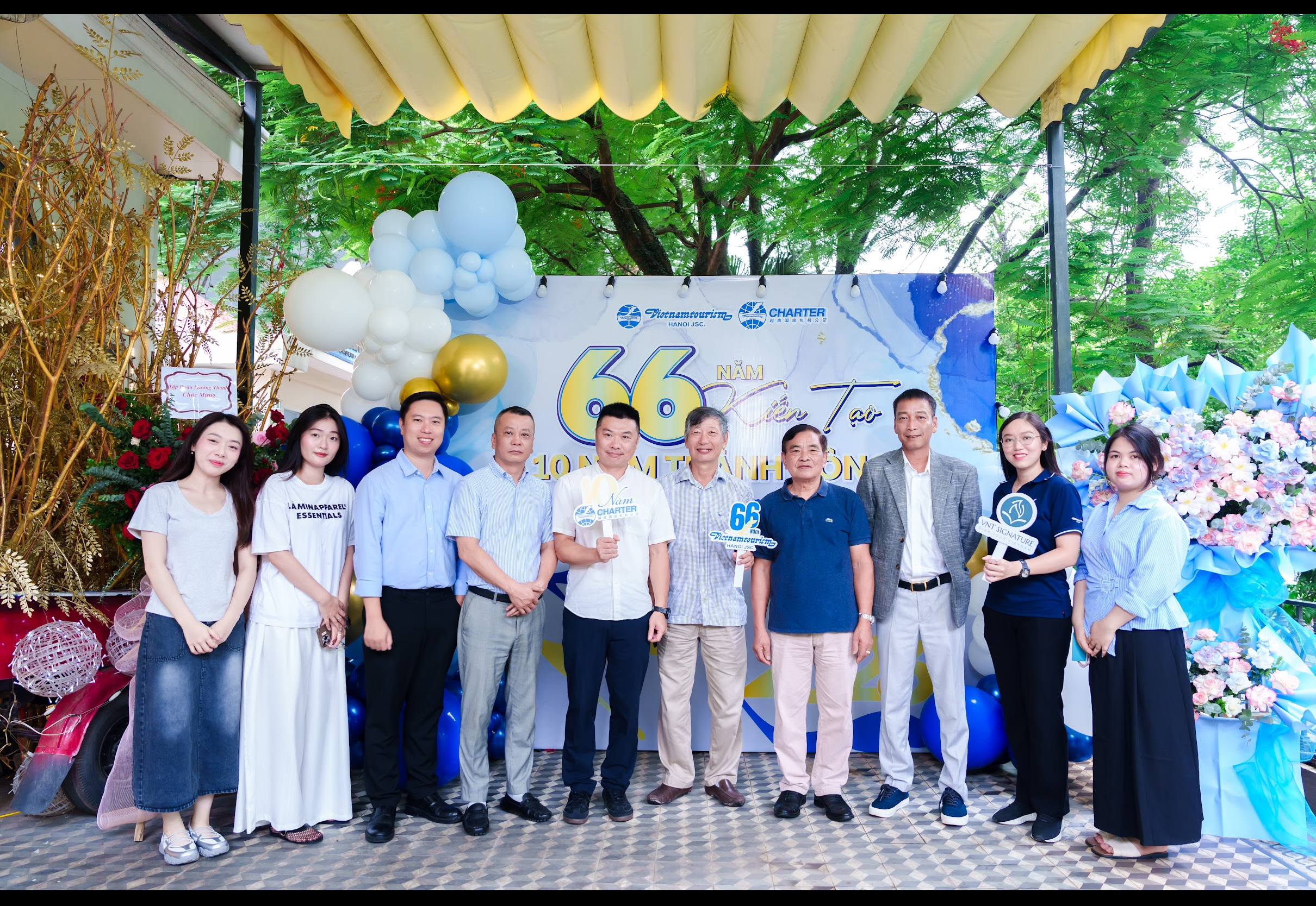 Bữa tiệc góp phần tri ân những đối tác cũng như ban lãnh đạo hưu trí