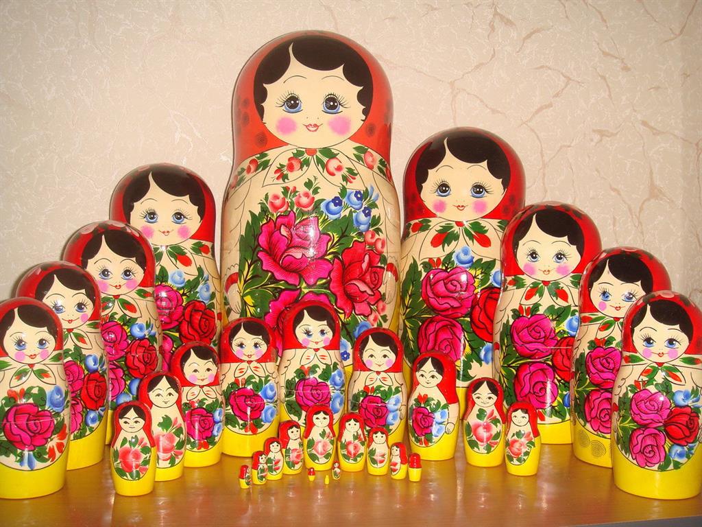 Búp bê Nga - món quà biểu tượng của nước Nga