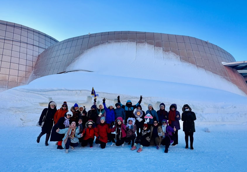 trượt tuyết tại Gia Cô Sơn