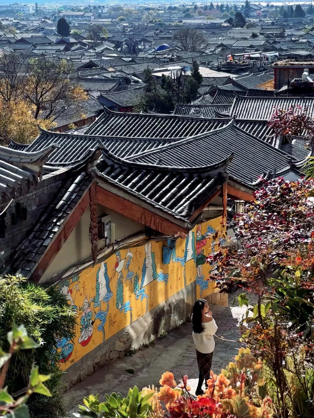 Hoa rực rõ tại Lệ GIang