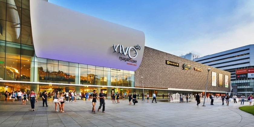 trung tâm mua sắm Vivo City Singapore