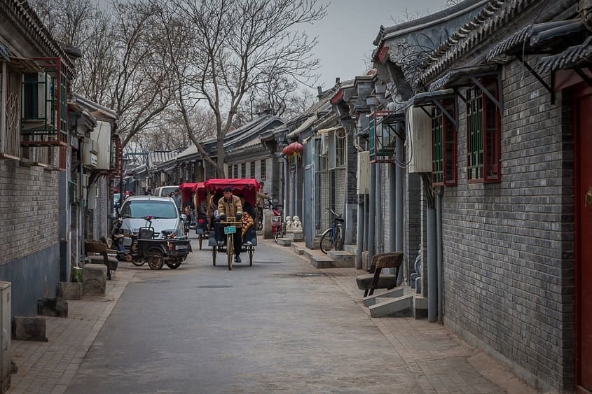 Khu phố cổ Hutong Trung Quốc